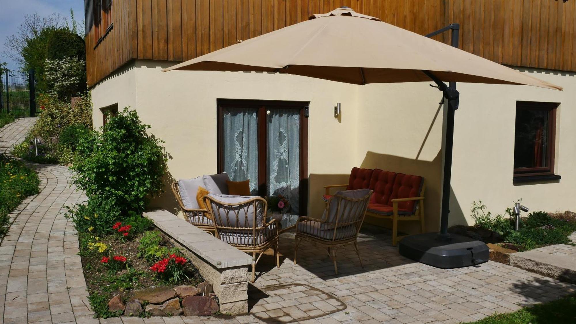 Ferienwohnung An Den Weingaerten Langenlonsheim Exterior photo